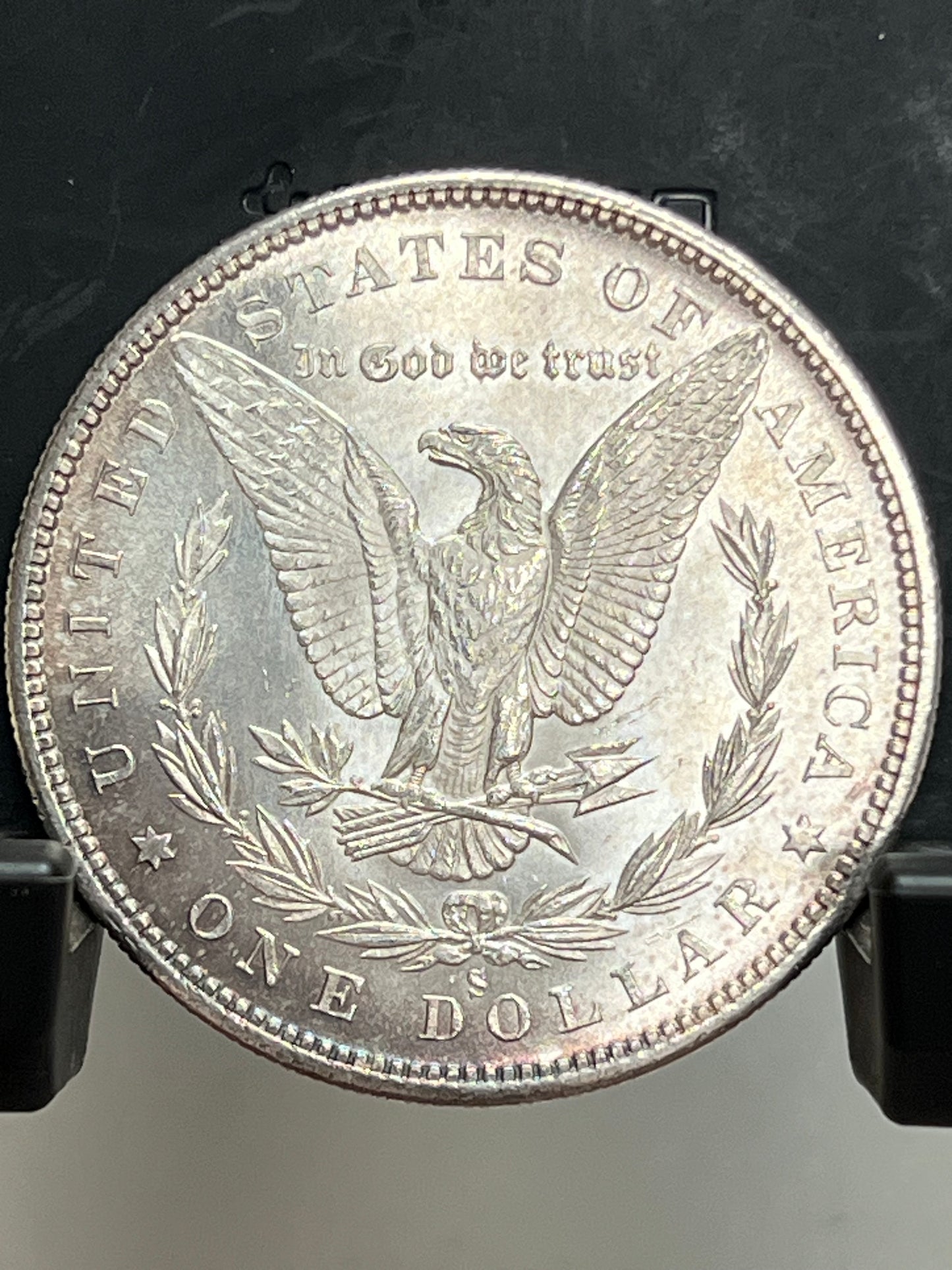 1880-S Morgan Silver Dollar Gem Brilliant Uncirculated Deep Mirror Proof-Like Mint State Cartwheel Luster