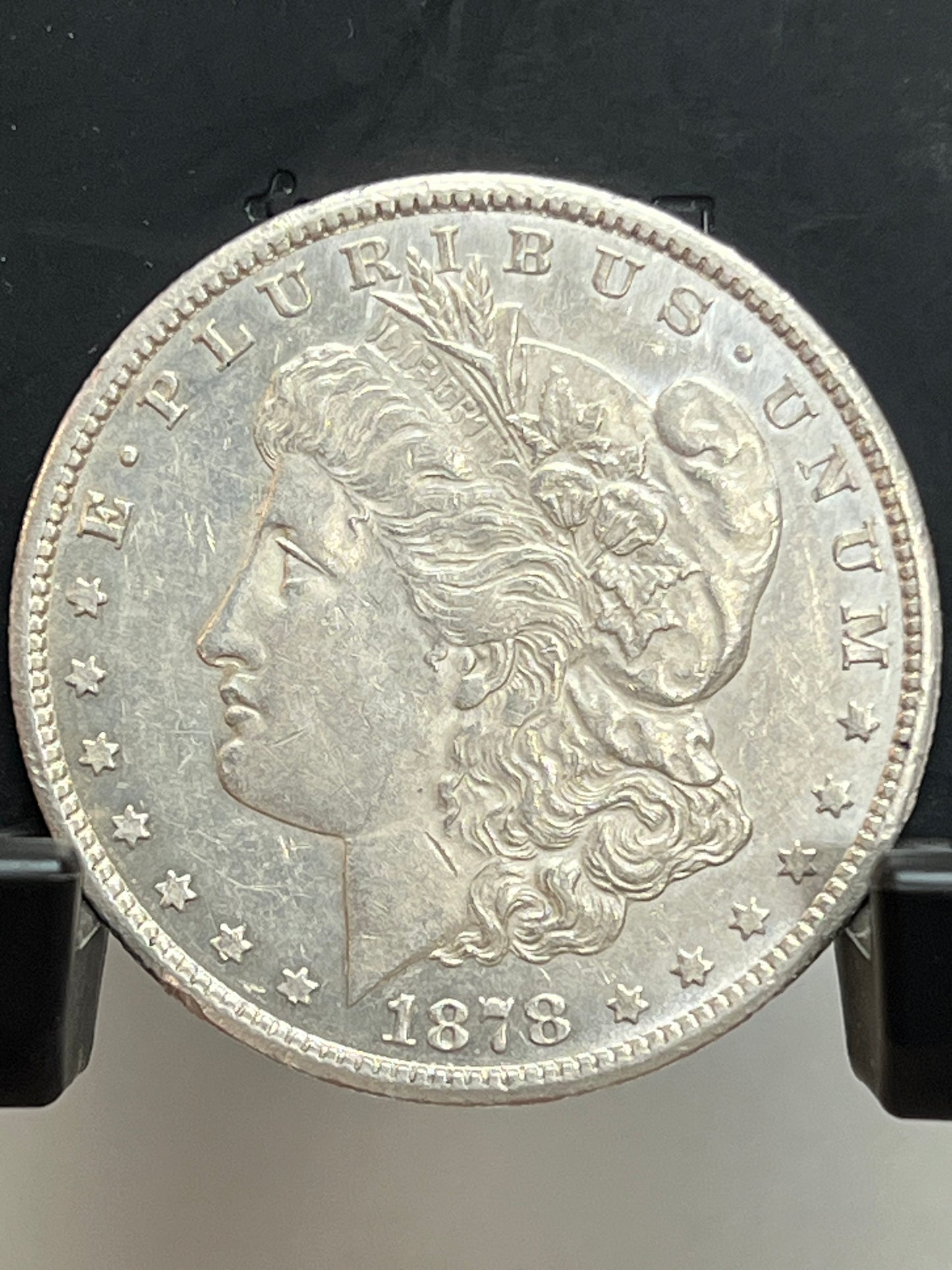 1878-CC Morgan Silver Dollar Choice Uncirculated Mirror Proof-Like Cartwheel Luster