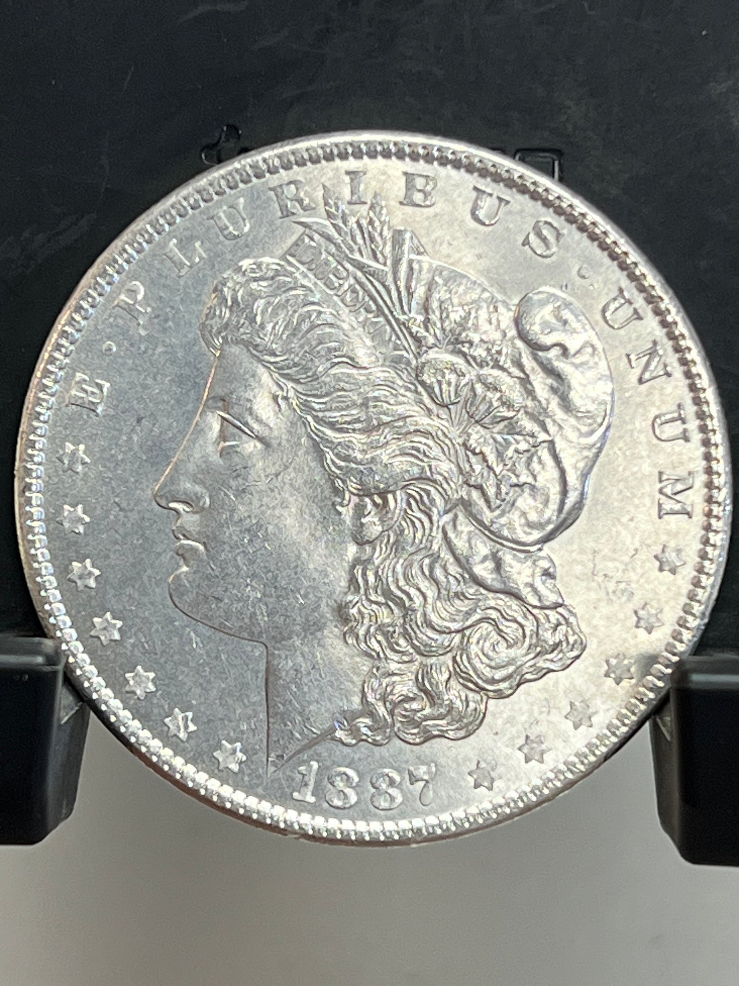 1887-P Morgan Silver Dollar Choice About Uncirculated