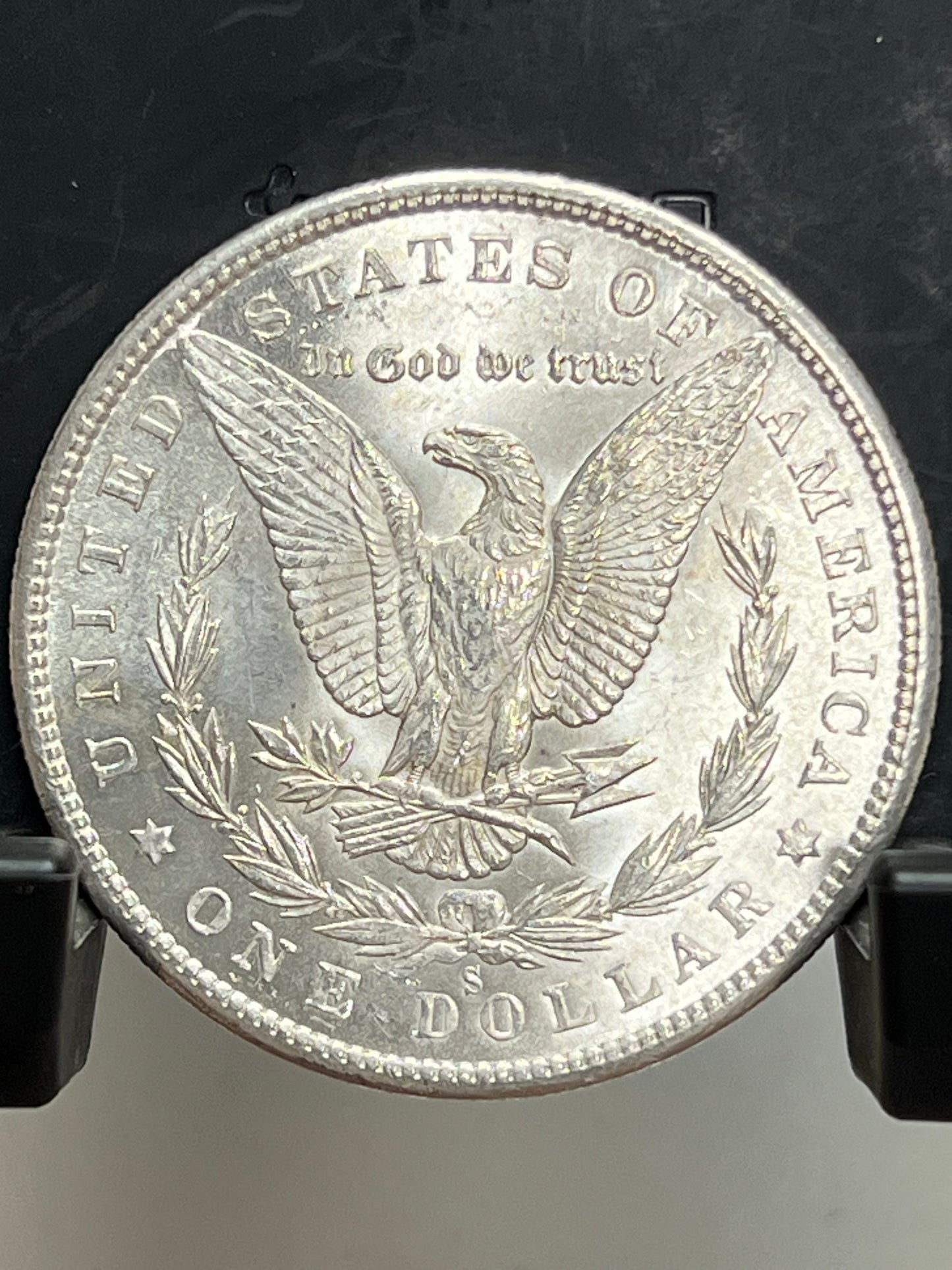 1880-S Morgan Silver Dollar Gem Brilliant Uncirculated Deep Mirror Proof-Like Mint State Cartwheel Luster