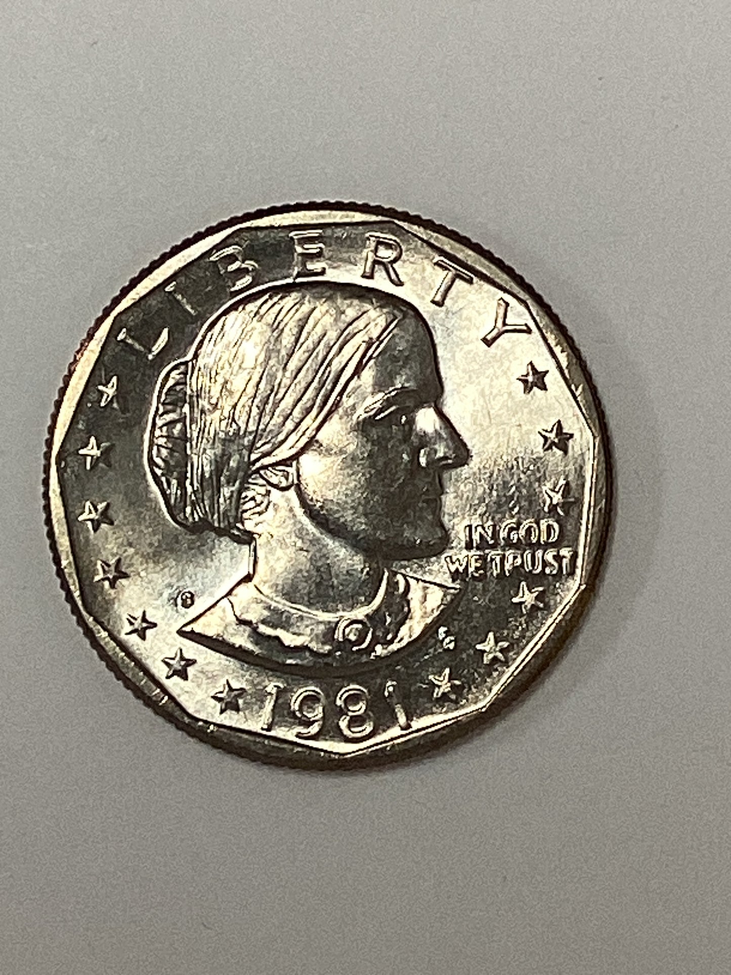 1981-S Susan B Anthony Dollar Gem Brilliant Uncirculated